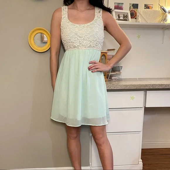 Dresses | Mint Lace Dress Size S | Poshmark Dresses | Mint Lace Dress Size S | Poshmark
